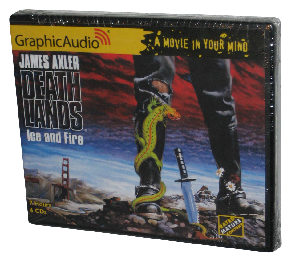 Deathlands #8 Ice and Fire (2006) Graphic Audio Book CD Box Set - (James Axler)