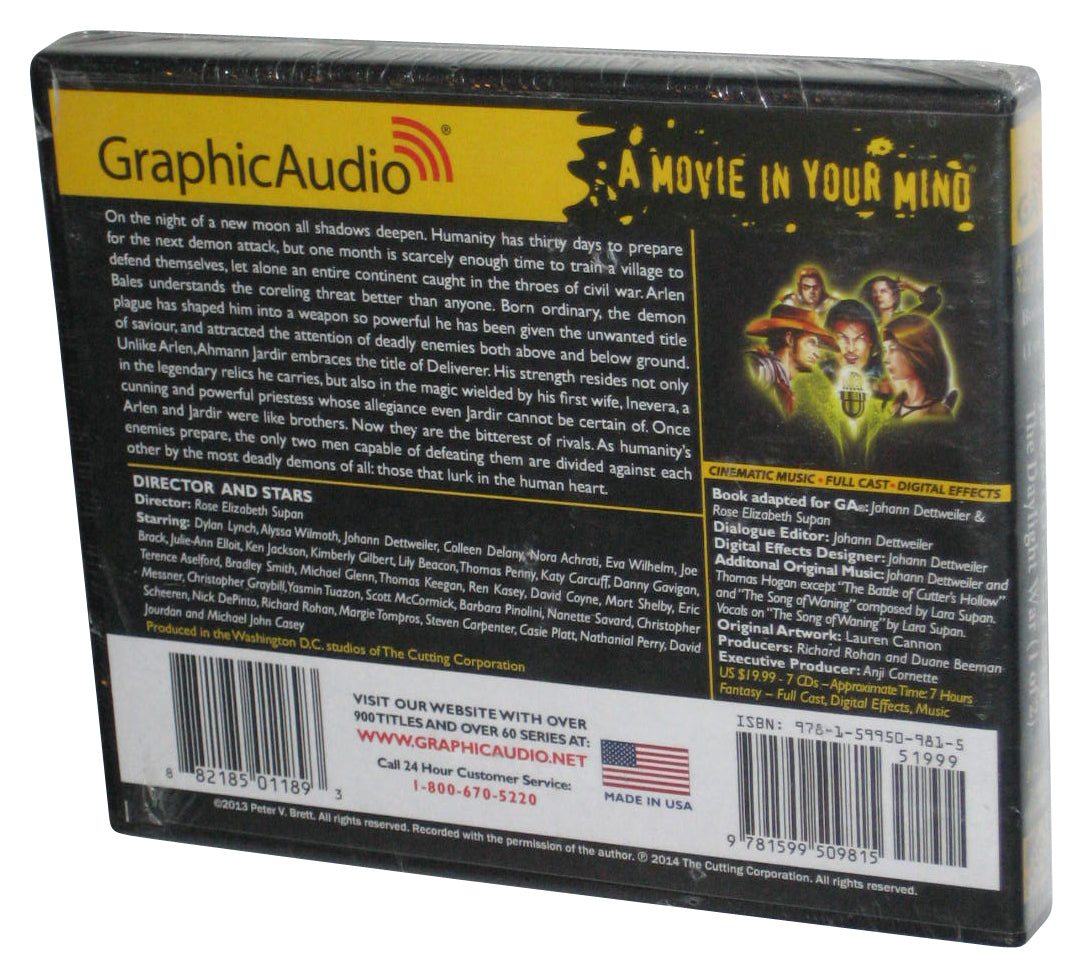 Demon Cycle #3 The Daylight War (2014) Graphic Audio Book CD Box Set - (Peter V. Brett)