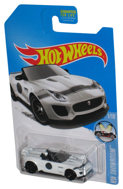 Hot Wheels HW Showroom 1/10 (2015) White '15 Jaguar F-Type Project 7 Car