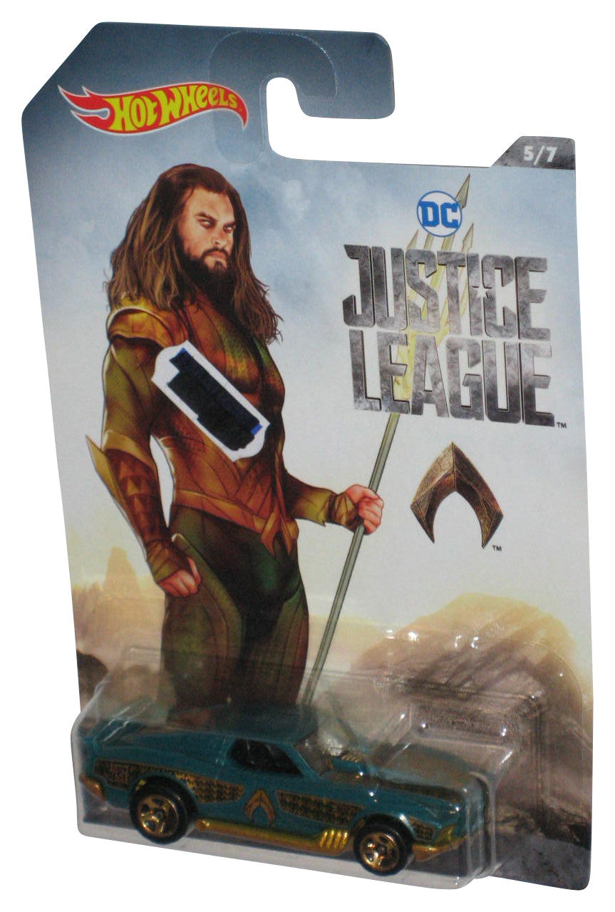 DC Justice League Hot Wheels (2017) Aquaman Blvd. Bruiser Car 5/7