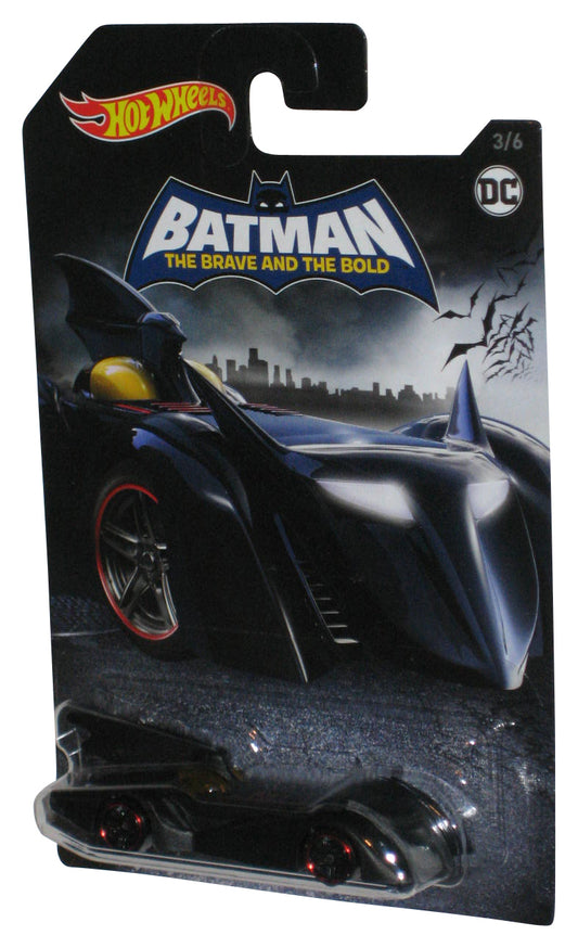 DC Batman Brave And The Bold Batmobile (2017) Mattel Black Toy Car 3/6