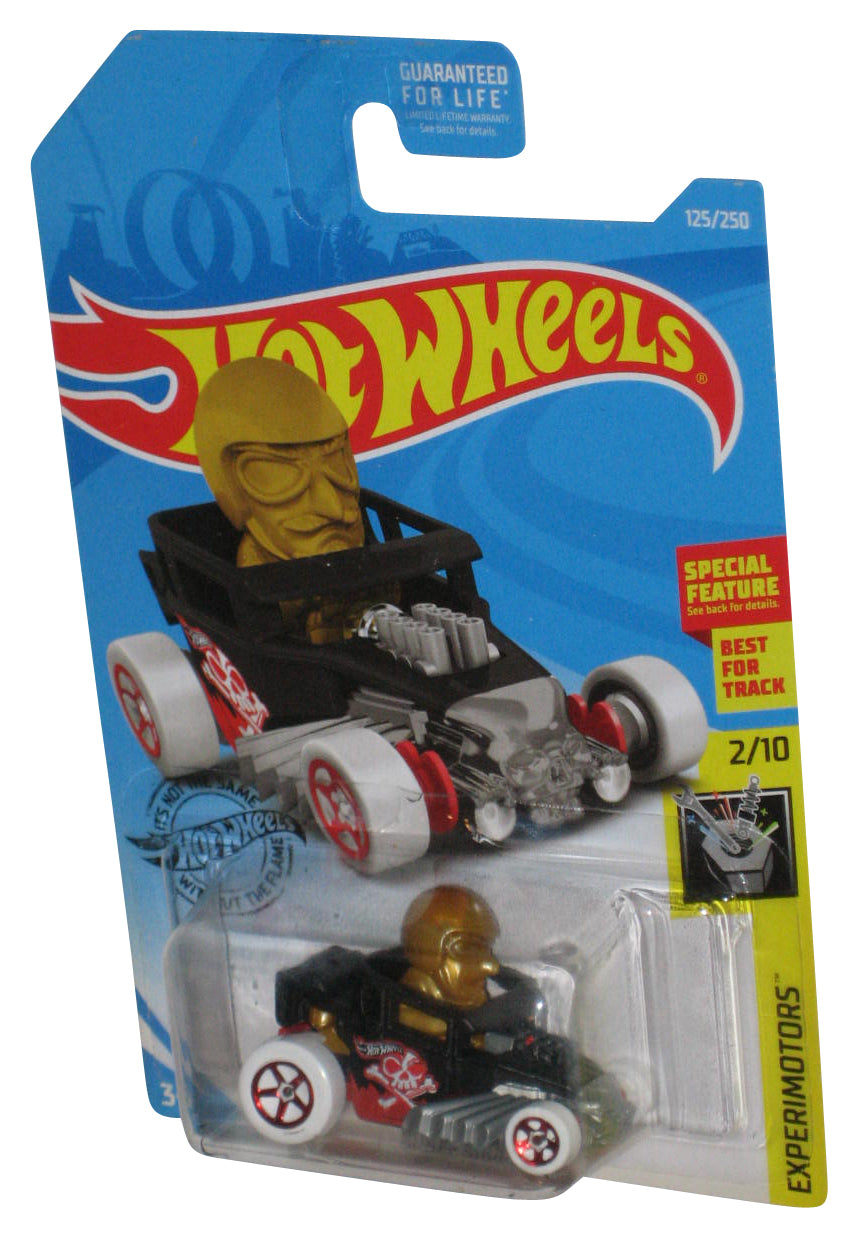 Hot Wheels Experimotors 2/10 (2017) Black Skull Shaker Car 125/250