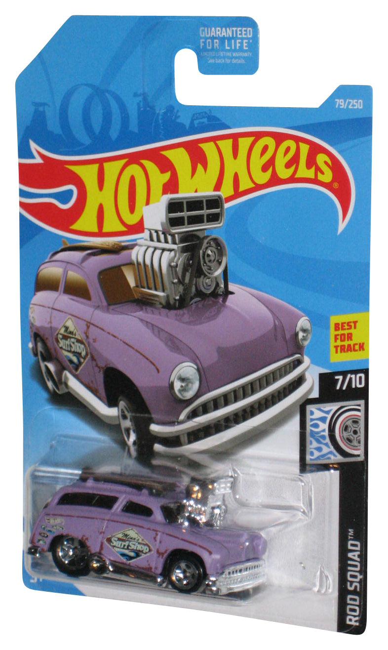 Hot Wheels Rod Squad 7/10 (2017) Purple Surf 'N Turf Car 79/250