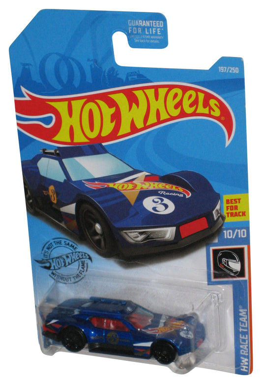 Hot Wheels HW Race Team 10/10 (2017) Blue Driftsa Car 197/250