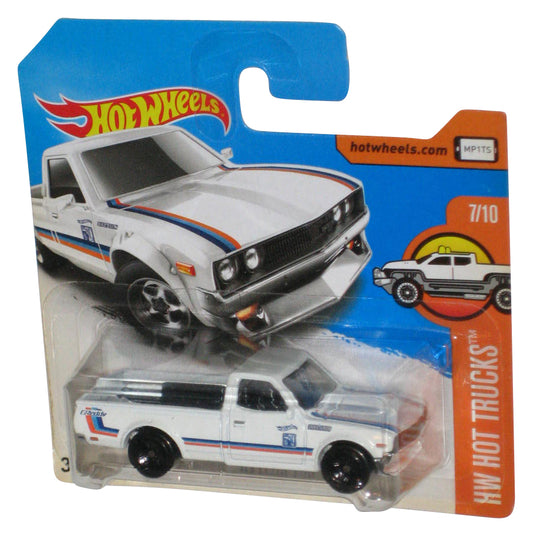 Hot Wheels HW Hot Trucks 7/10 (2015) White Datsun 620 Toy Truck - (Short Card)