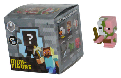 Minecraft End Stone Series 2 (2014) Mattel Zombie Pigman 1-Inch Mini Figure