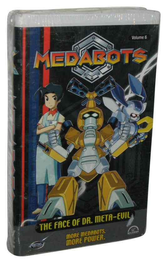 Medabots Face of Dr. Meta-Evil Vol. 6 ADV Films (2002) Animated Cartoon VHS Tape