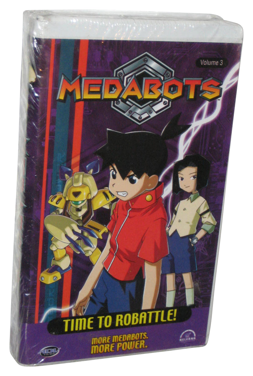 Medabots Time To Robattle Vol. 3 ADV Films (2002) Animated Cartoon VHS Tape