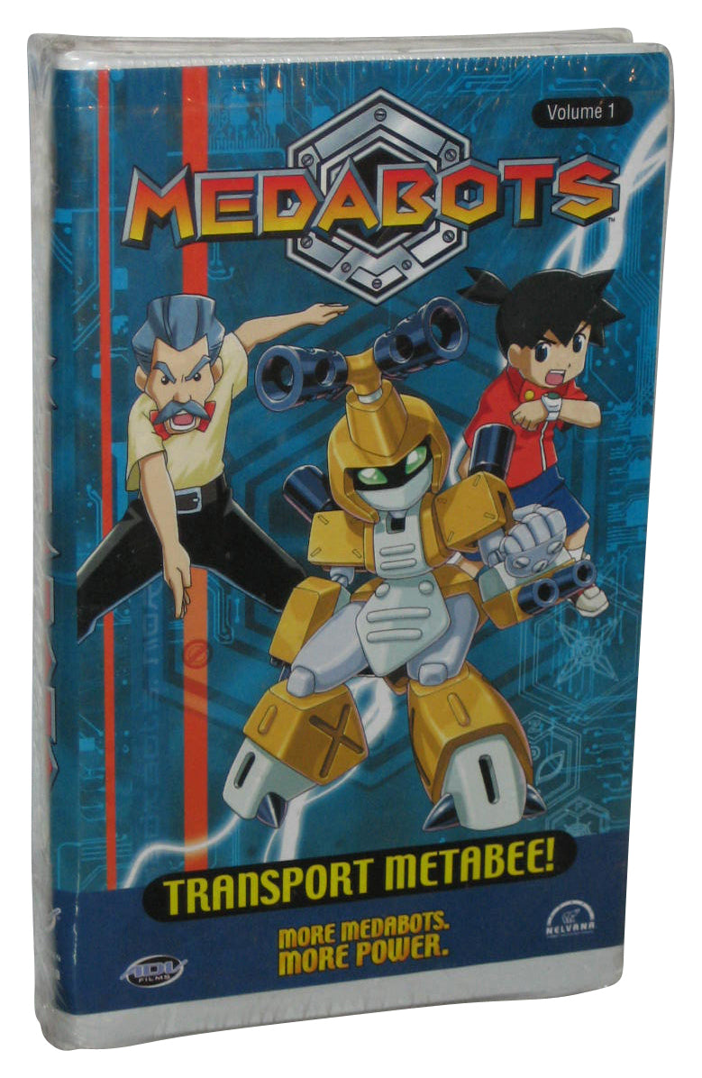 Medabots Transport Metabee Vol. 1 ADV Films (2002) Animated Cartoon VHS Tape