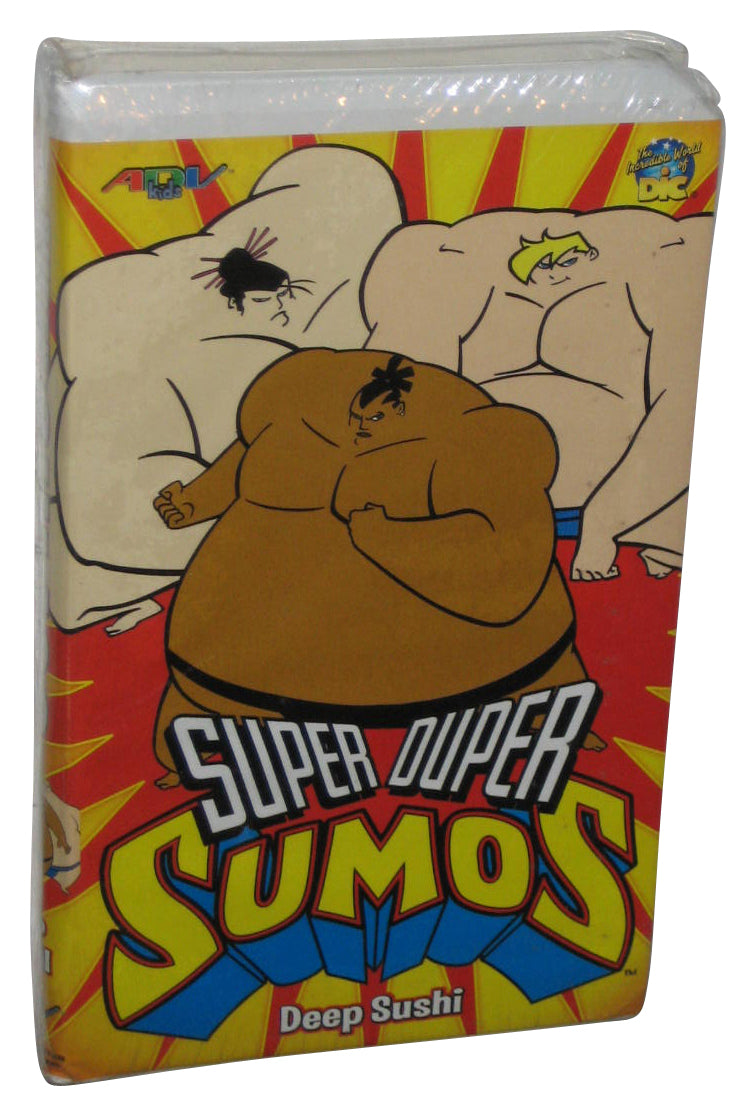 Super Duper Sumos Deep Sushi Vol. 3 (2003) Animated Cartoon VHS Tape