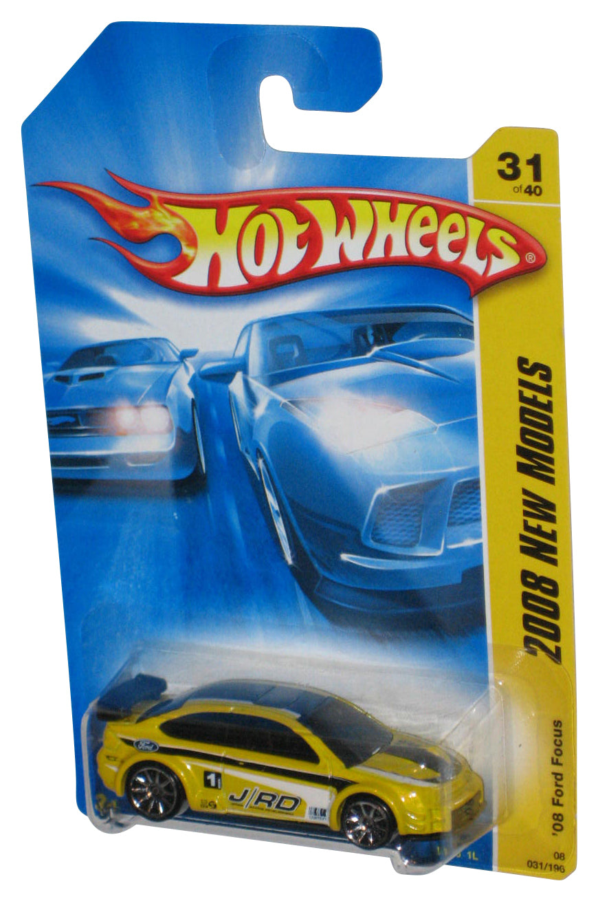 Hot Wheels 2008 New Models 31/40 Yellow '08 Ford Focus Car 031/196