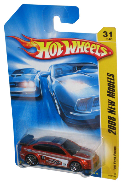 Hot Wheels 2008 New Models 31/40 Red '08 Ford Focus Car 031/196