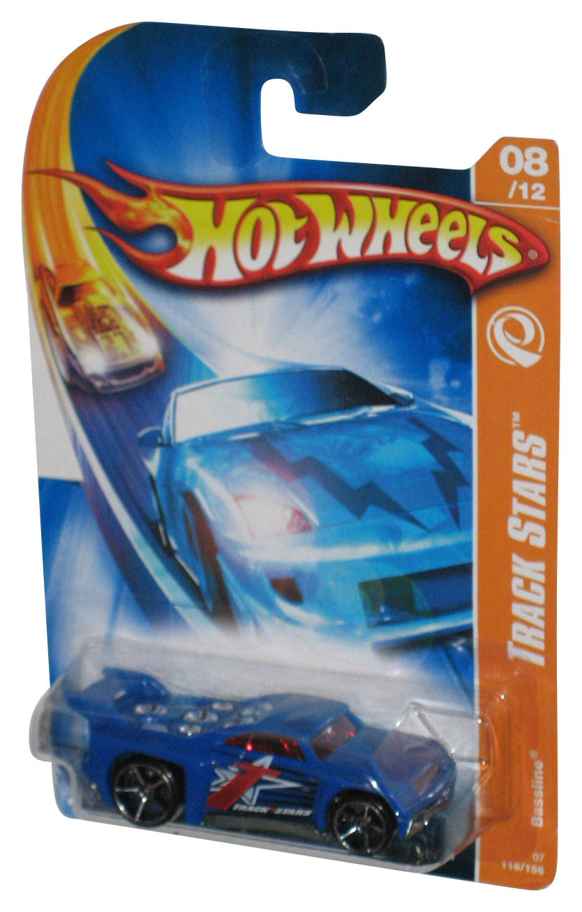 Hot Wheels Track Stars 08/12 Bassline Blue Toy Car 116/156