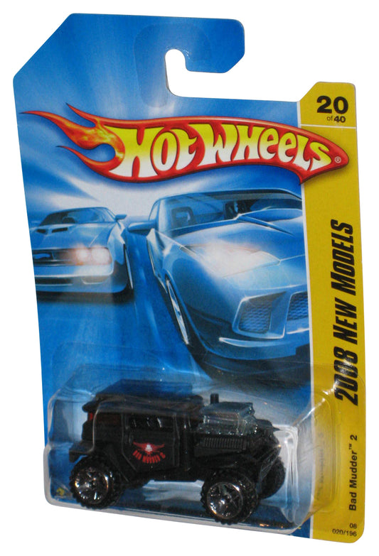 Hot Wheels 2008 New Models 20/40 Black Bad Mudder 2 Toy Car 020/196