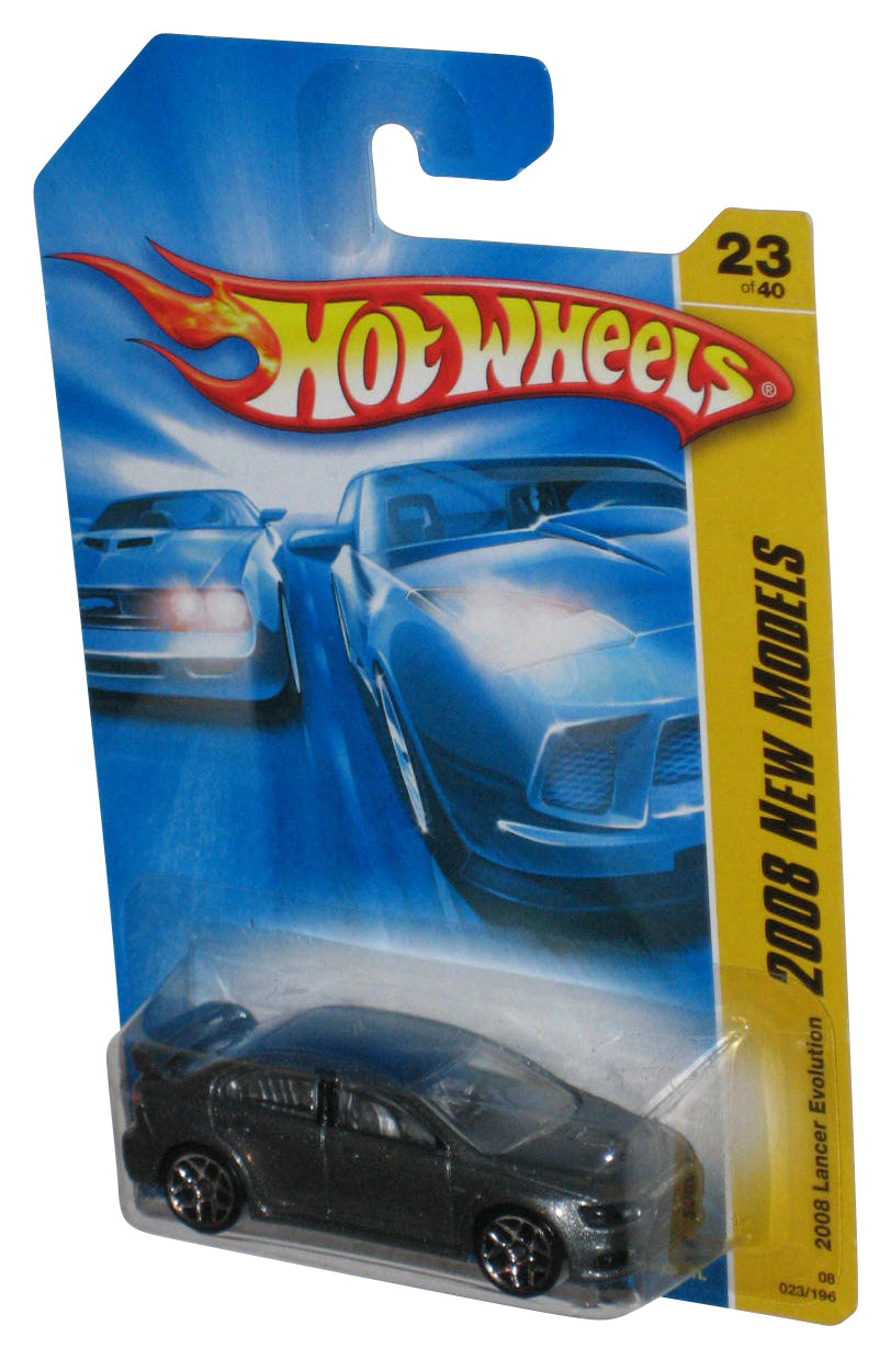 Hot Wheels 2008 New Models 23/40 Silver Lancer Evolution Car 023/196