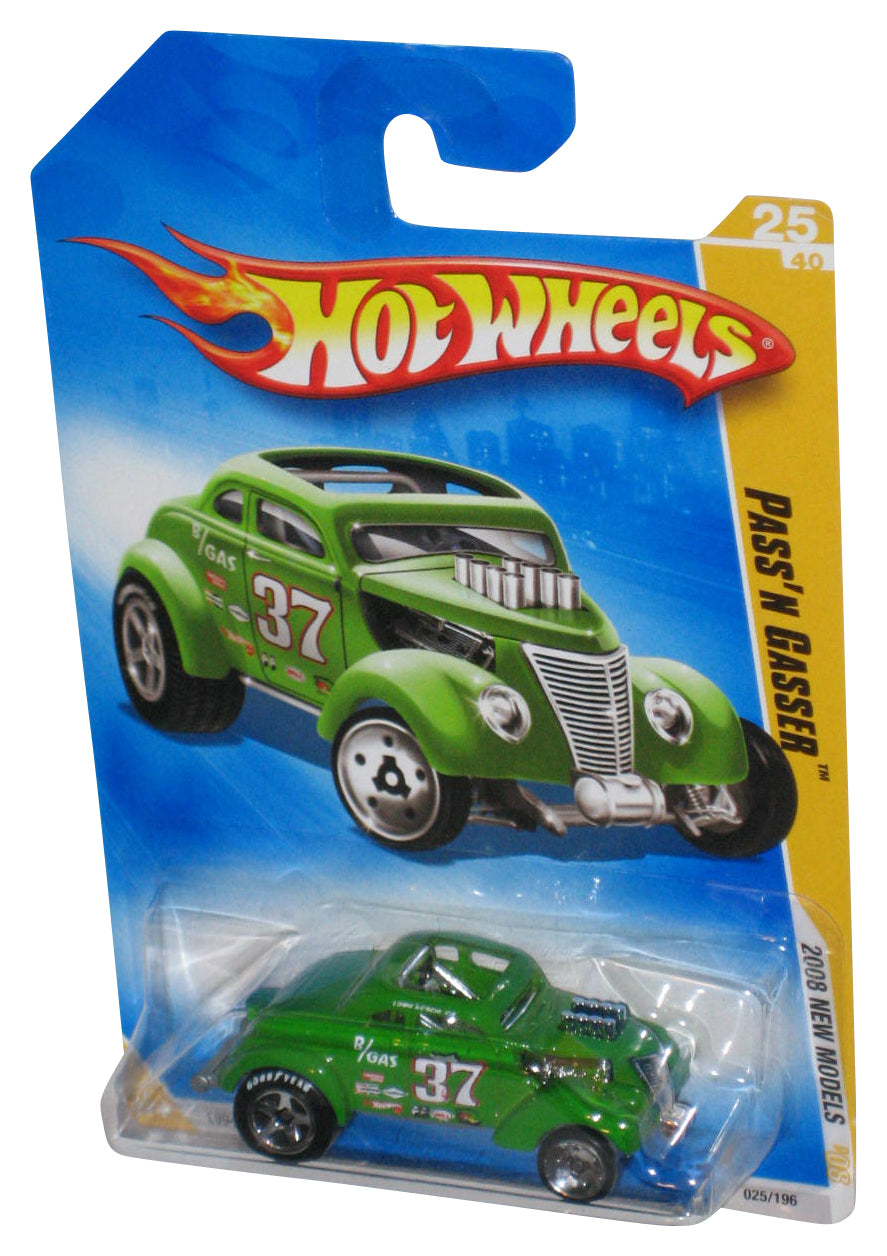 Hot Wheels 2008 New Models 25/40 Green Pass'N Gasser Car 025/196