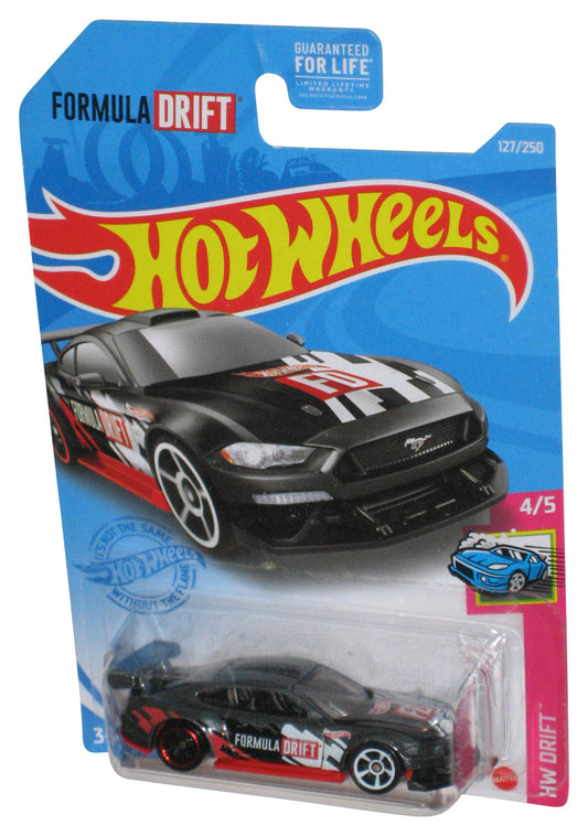 Hot Wheels HW Drift 4/5 (2020) Black Custom '18 Ford Mustang GT Car 127/250