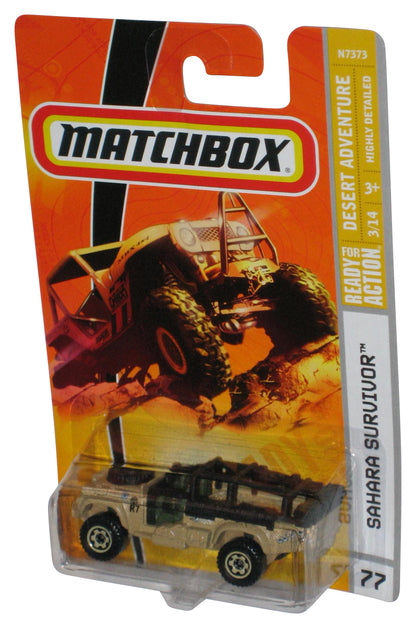 Matchbox Desert Adventure (2008) Sahara Survivor Tan Toy Car #77