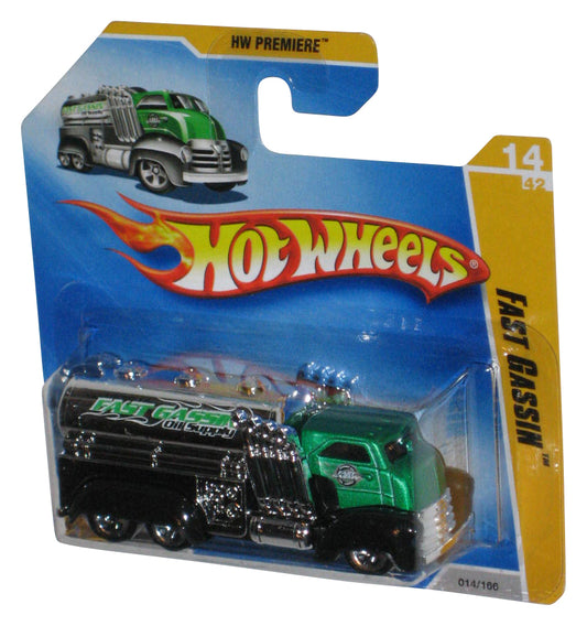 Hot Wheels HW Premiere 14/42 Green Fast Gassin Toy Truck 014/166 - (Short Card)