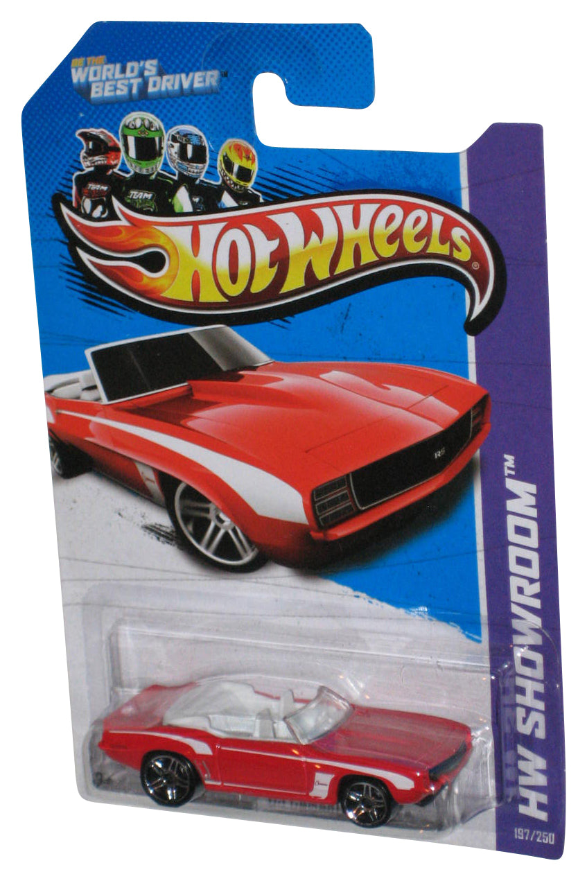 Hot Wheels HW Showroom (2012) Red '69 Camaro Toy Car 197/250