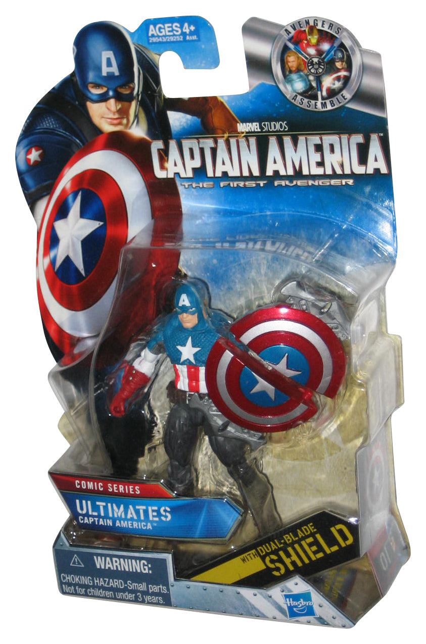 Marvel Captain America Ultimates (2011) Comic Series Figure w/ Dual Blade Shield