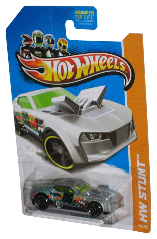 Hot Wheels HW Stunt (2012) Silver Twinduction Toy Car 83/250