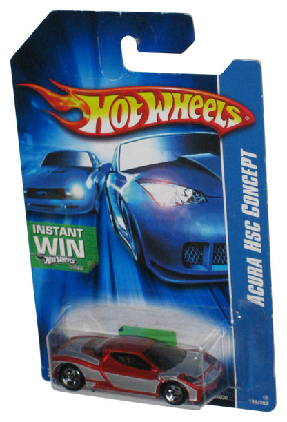 Hot Wheels Acura HSC Concept Red & Silver Die-Cast Toy Car 199/223