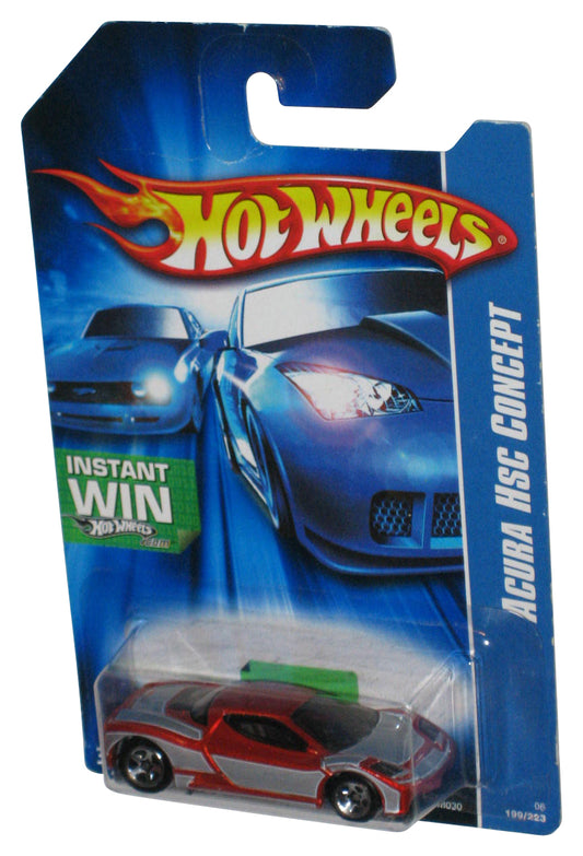 Hot Wheels Acura HSC Concept Red & Silver Die-Cast Toy Car 199/223