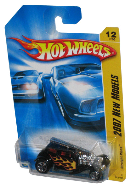 Hot Wheels 2007 New Models 12/36 Black Straight Pipes Car 012/180