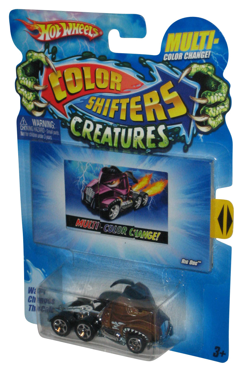Hot Wheels Color Shifters Creatures (2009) Rig Dog Water Changes Toy Car