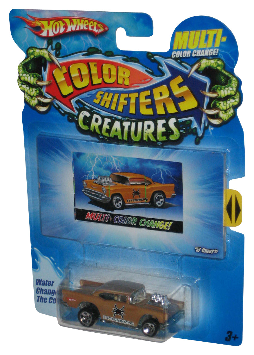 Hot Wheels Color Shifters Creatures (2009) Exterminator '57 Chevy Water Changes Toy Car