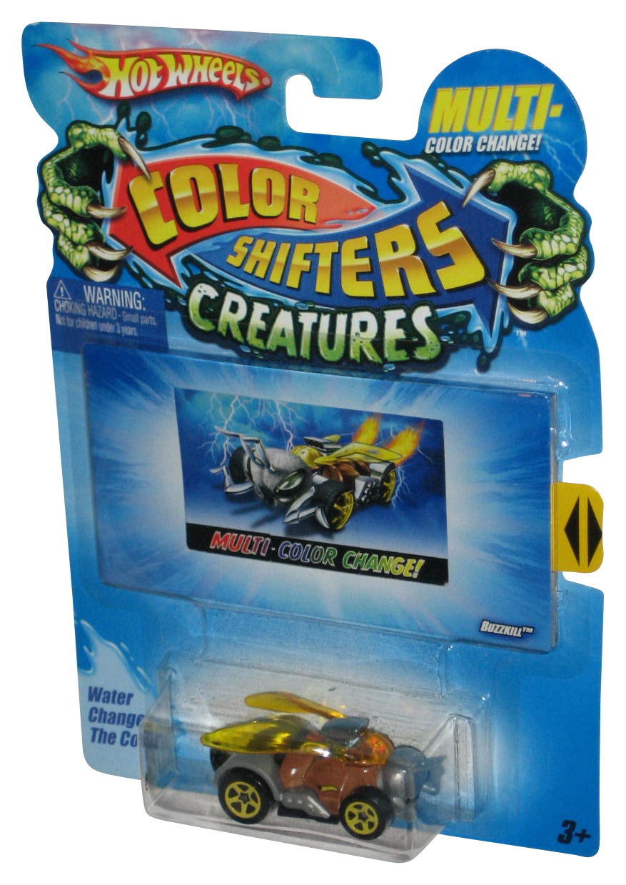 Hot Wheels Color Shifters Creatures (2009) Buzzkill Water Changes Toy Car