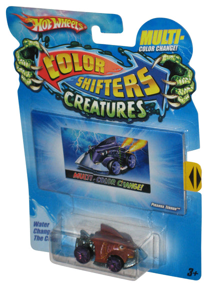 Hot Wheels Color Shifters Creatures (2009) Piranha Terror Water Changes Toy Car