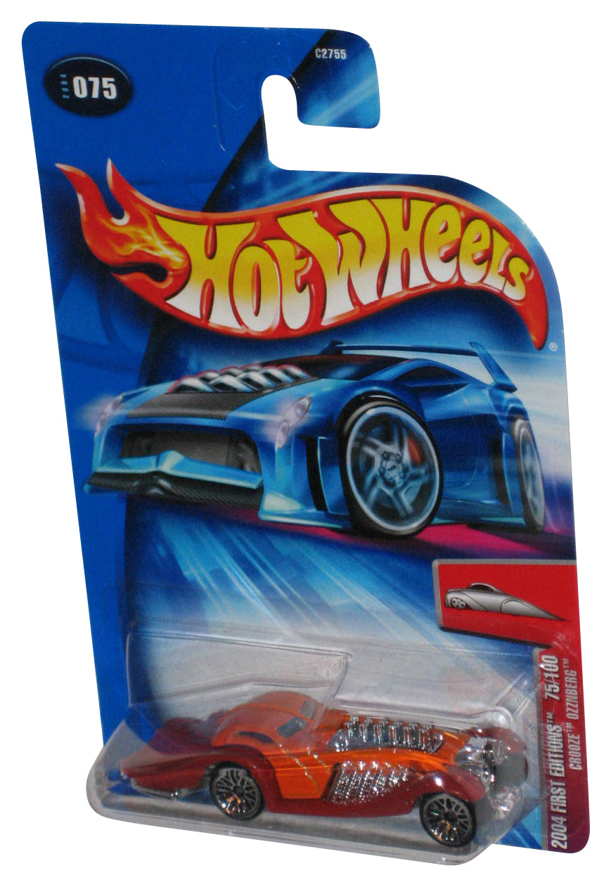 Hot Wheels 2004 First Editions 75/100 Orange Crooze Ozznberg Toy Car #075
