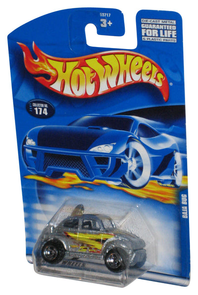 Hot Wheels Baja Bug (2001) Mattel Silver Die-Cast Toy Car #174