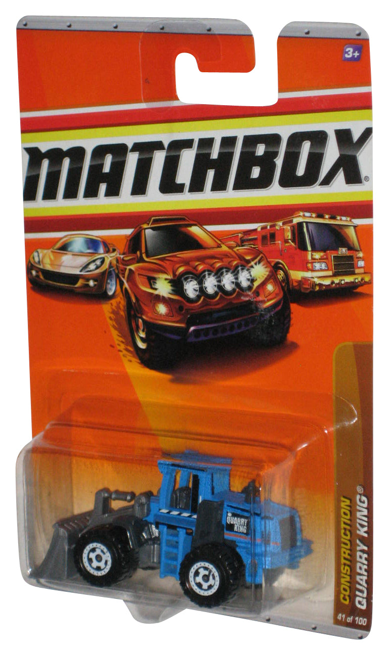 Matchbox Construction (2009) Mattel Blue Quarry King Die-Cast Toy 41/100