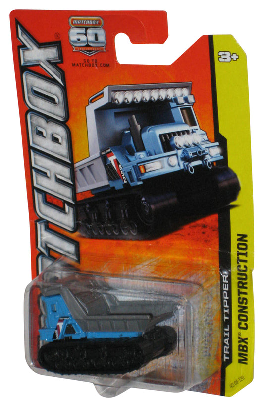 Matchbox 60th MBX Construction (2012) Blue Trail Tipper Toy 43/120