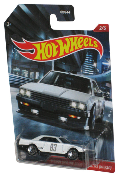 Hot Wheels Nissan Skyline 2000 Turbo RS KDR30 (2020) Mattel White Die-Cast Toy Car 2/5