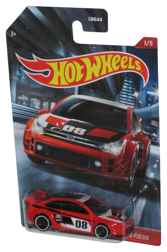 Hot Wheels Red '08 Ford Focus (2020) Mattel Die-Cast Toy Car 1/5