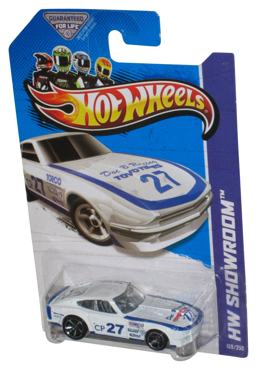 Hot Wheels HW Showroom Zamac (2012) White Datsun 240Z Toy Car 159/250