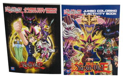Yu-Gi-Oh! Landoll (2020) Jumbo Coloring & Activity Paperback Book Lot - (2 Books)