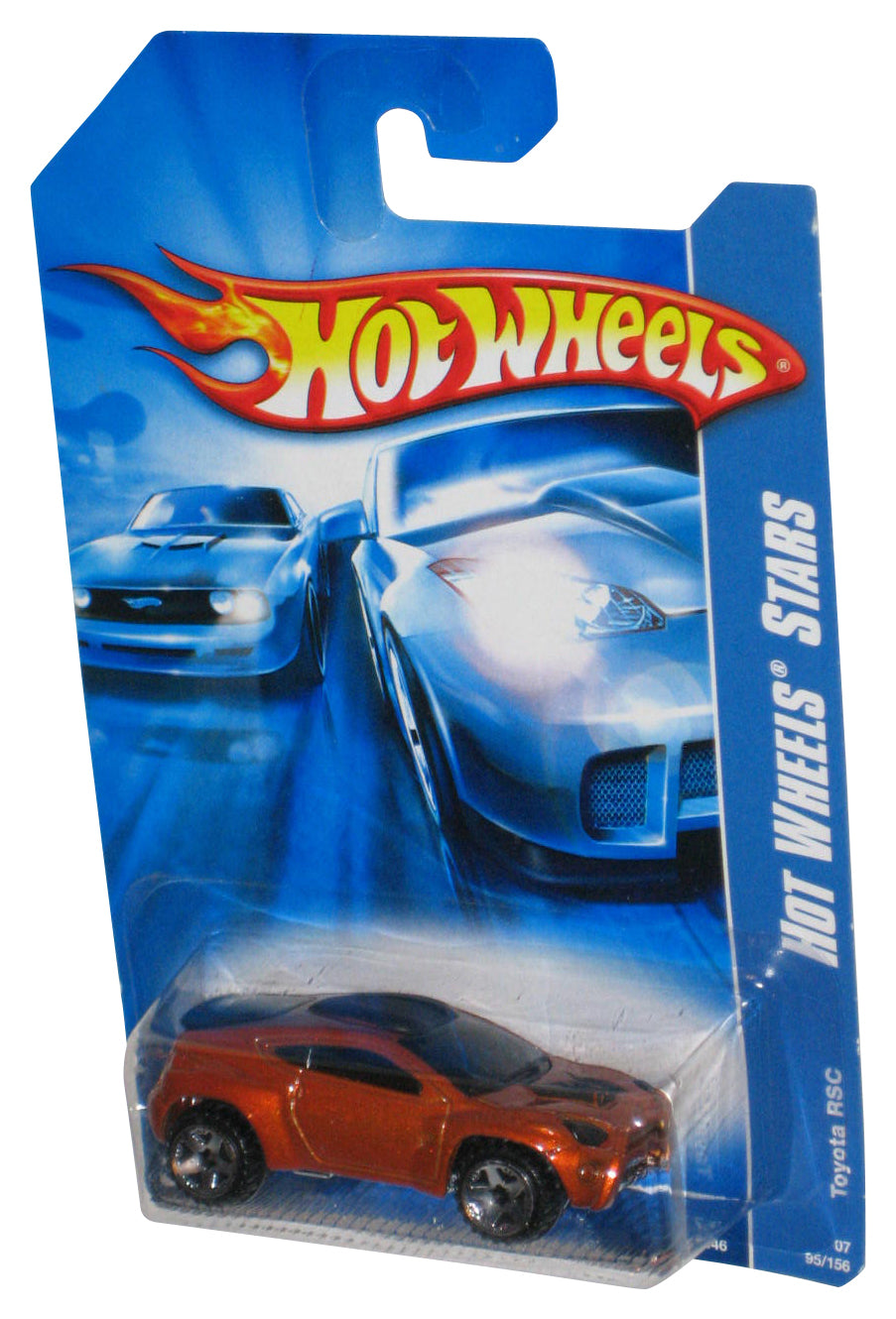 Hot Wheels Stars (2007) Copper Toyota RSC Die-Cast Toy Car 95/156