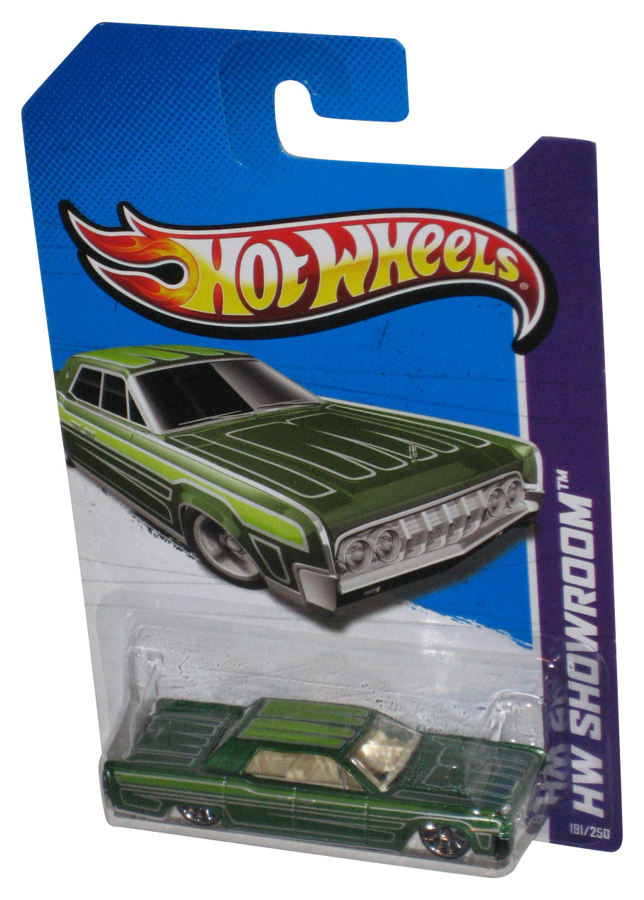 Hot Wheels HW Showroom (2012) Green '64 Lincoln Continental Toy Car 191/250