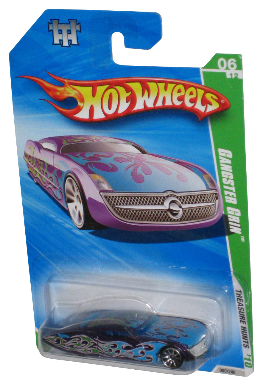 Hot Wheels Treasure Hunts '10 Purple Gangster Grin Toy Car 050/240