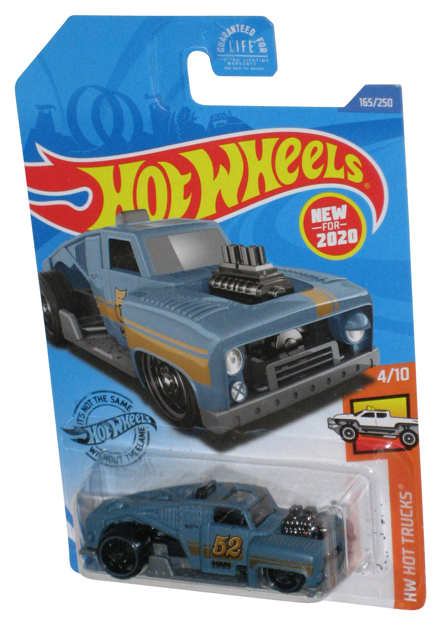 Hot Wheels HW Trucks 4/10 (2020) Blue Erikenstein Rod Car 165/250