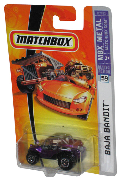 Matchbox MBX Metal (2007) Purple Baja Bandit Die-Cast Toy Car #59