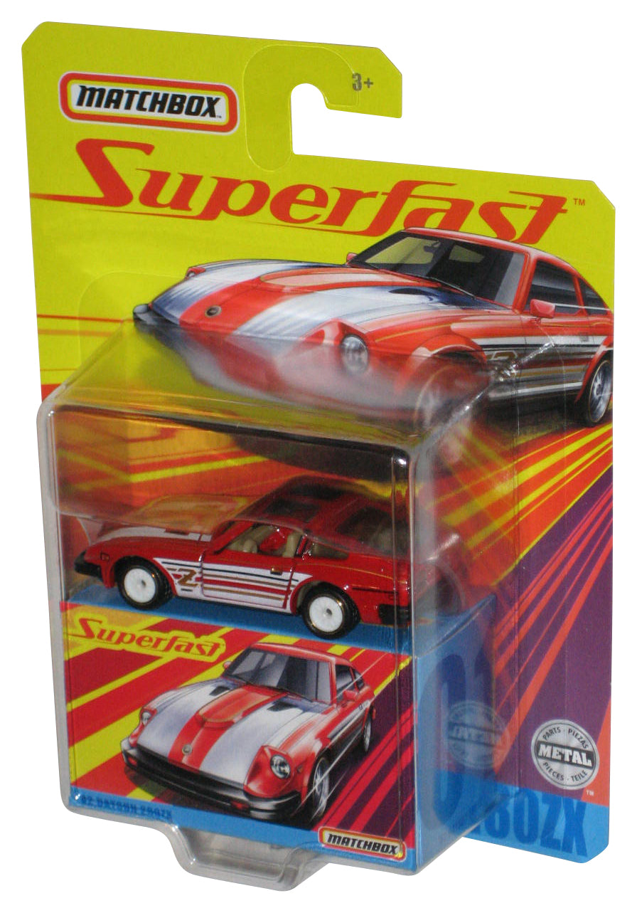 Matchbox Superfast (2019) Red '82 Datsun 280ZX Die-Cast Metal Toy Car #01