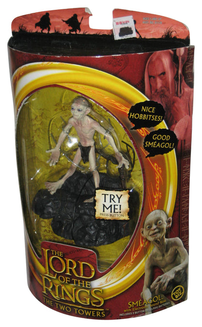 Lord of The Rings Two Towers Smeagol (2003) ToyBiz Action Figure - (Damaged Card)