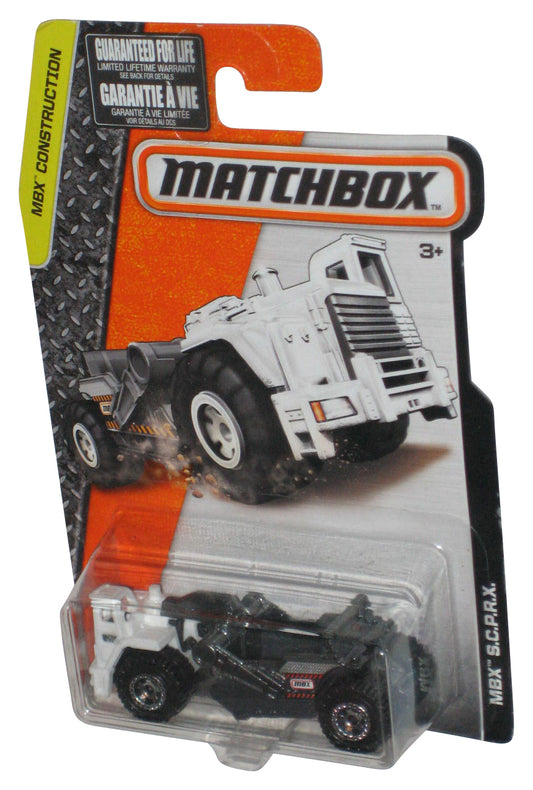 Matchbox MBX S.C.P.R.X. Black & White (2015) Mattel Construction Toy