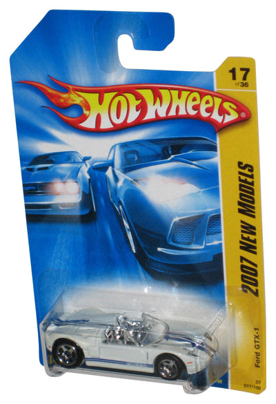Hot Wheels 2007 New Models 17/36 White Ford GTX-1 Car 017/180